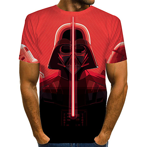 

Men's Daily Basic T-shirt - 3D Rainbow