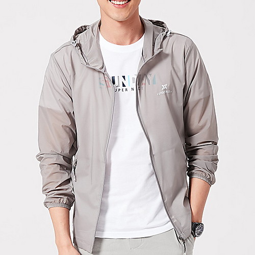 

Protective Clothing Anti Dust And Droplet Men's Suit, Solid Colored Hooded Long Sleeve Polyester White / Army Green / Blue