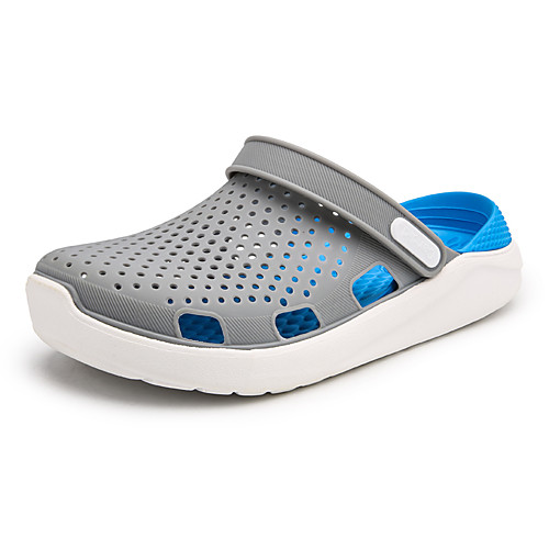 

Men's Rubber Summer / Spring & Summer Casual Sandals Breathable Dark Grey / Light Grey / Blue
