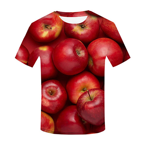 

Men's Daily T-shirt - 3D Red