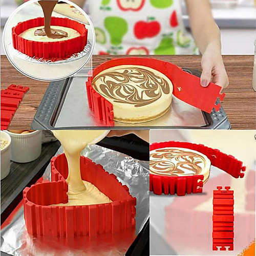

set of 4 pcs Silicone Cake Four-Piece Combination Baking Cake Mold