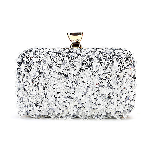 

Women's Glitter / Crystals Polyester / Alloy Evening Bag Blushing Pink / Gold / Blue