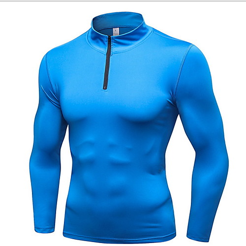 

Men's Sports T-shirt - Solid Colored Blue