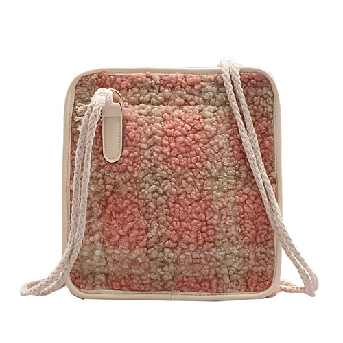 

Women's Polyester Crossbody Bag Color Block Yellow / Blushing Pink / Orange
