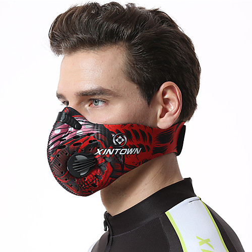 

Sports Mask Thermal / Warm Waterproof Windproof Breathable Cycling Bike / Cycling Black / Red Bule / Black Black / Orange for Unisex Adults' Outdoor Exercise Outdoor Bike / Cycling Solid Color