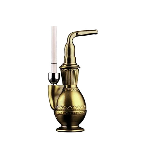 

Tobacco Pipe Plastics Traditional Simple antique brass