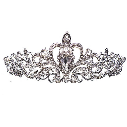 

Alloy Headpiece with Rhinestone 1 Piece Wedding Headpiece