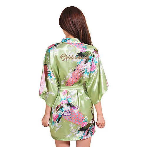 

Normal Rayon Robes Sexy Floral Wedding Sexy