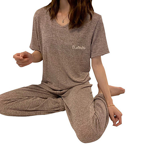 

Women's Suits Nightwear Black Blushing Pink Red One-Size