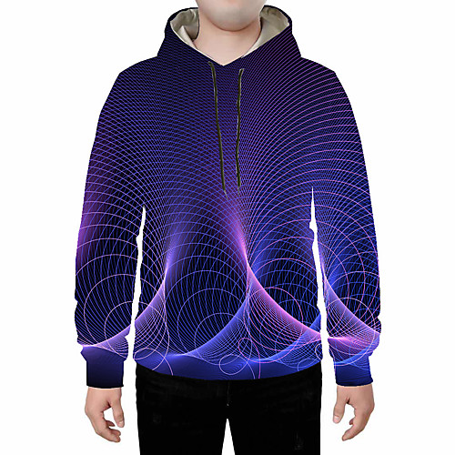 

Men's Basic Hoodie - 3D Rainbow US32 / UK32 / EU40