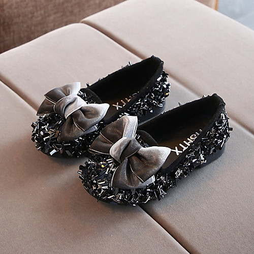 

Girls' Comfort PU Flats Toddler(9m-4ys) Pink / Silver / Black Spring
