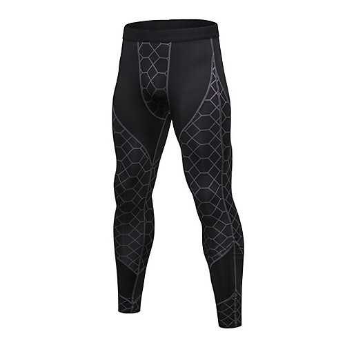 

Men's Normal Polyester Sexy Long Johns Color Block Mid Waist