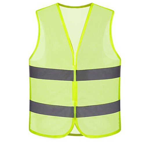 

Men's Reflective Vest 1 Piece Safety / Adjustable / Quick Dry Textile for Running / Police / Military / Cycling / Bike