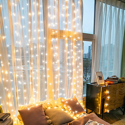 

10m LED String Lights 300 LEDs RGBWhite for Room Bedroom Home Decoration Valentine's Day Christmas Creative
