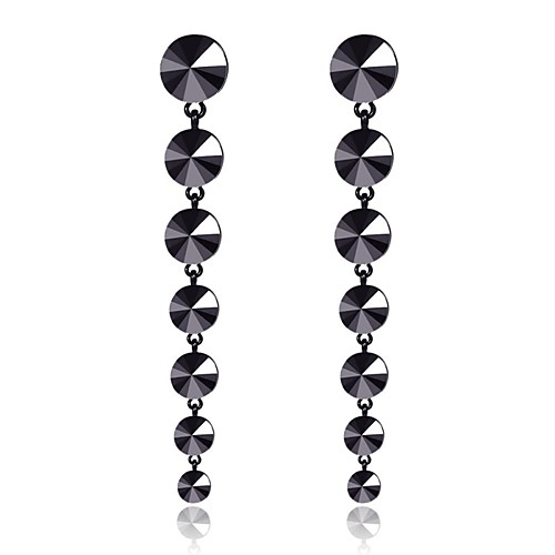 

Earrings Holiday Wedding Birthday Romantic Earrings Jewelry Black For Date Street Festival 1 Pair