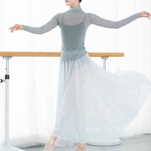

Ballet Tops Women's Training / Performance POLY Split Joint Long Sleeve Top