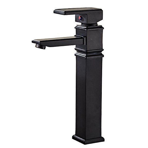 

Bathroom Sink Faucet - Standard Electroplated Centerset Single Handle One HoleBath Taps