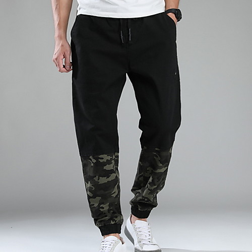 

Men's Basic Chinos Pants - Camouflage Black Blue US32 / UK32 / EU40 US34 / UK34 / EU42 US36 / UK36 / EU44