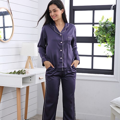 

Women's Suits Nightwear Blushing Pink Blue M L XL