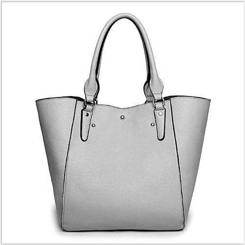 

Women's PU Top Handle Bag Solid Color Black / Brown / Blue