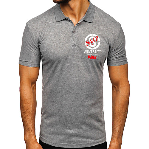 

Men's Daily Basic Polo - Geometric Black
