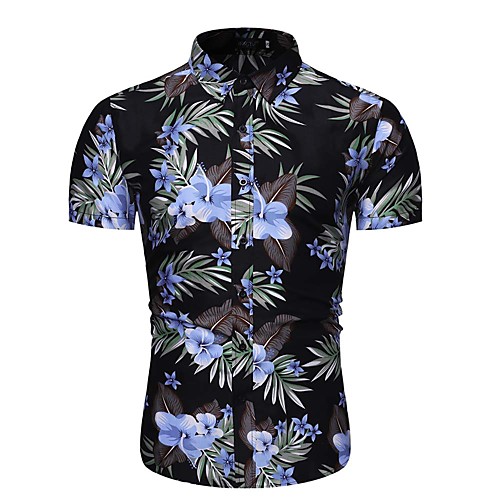 

Men's Daily Weekend Shirt - Floral Black