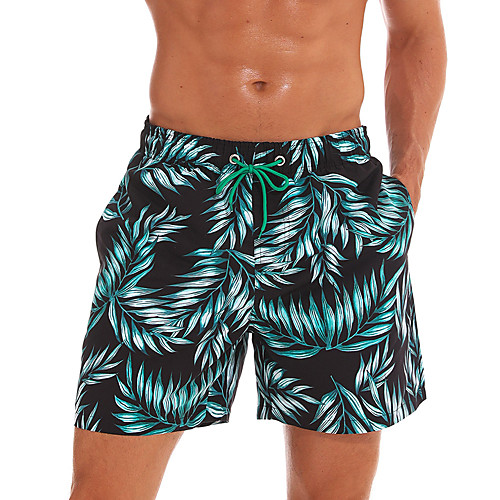 

Men's Sporty / Basic Chinos / Shorts Pants - Tropical / 3D Print Tropical Leaf, Classic / Sporty / Floral Black US34 / UK34 / EU42 US36 / UK36 / EU44 US38 / UK38 / EU46
