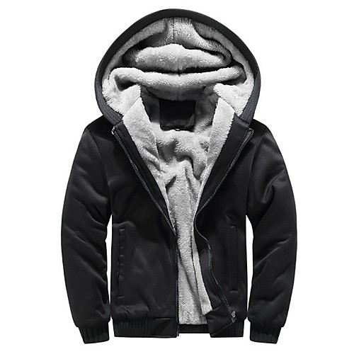 

Men's Casual Hoodie - Solid Colored Red US32 / UK32 / EU40