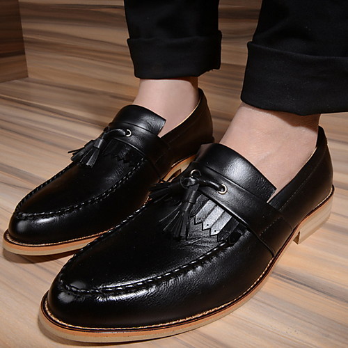 

Men's PU Spring & Summer Casual Loafers & Slip-Ons Walking Shoes Yellow / Red / Black