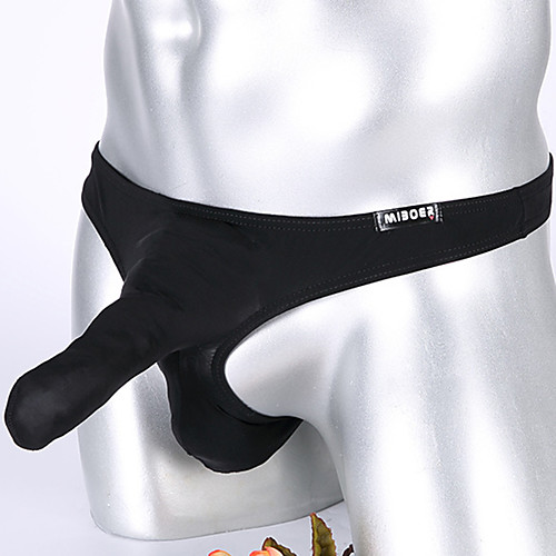 

Men's Basic G-string Underwear - Normal Low Waist Black Light Blue White M L XL