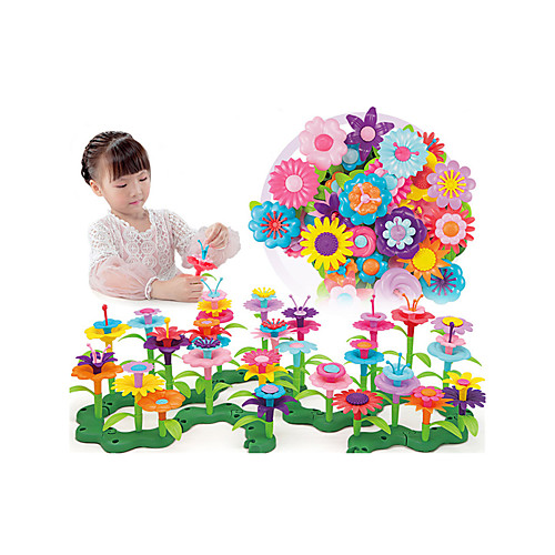 

Dollhouse Focus Toy Hand-made Parent-Child Interaction Family Flower Soft Plastic Scenery 46 pcs Kids Child's All Toy Gift