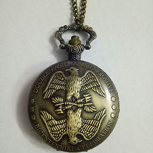 

Unisex Pocket Watch Quartz Vintage Style Titanium Alloy Bronze Creative Casual Watch Analog - Digital Casual - Bronze