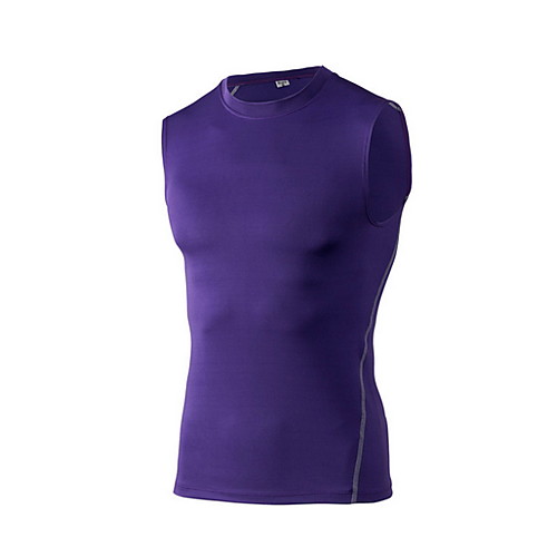 

Men's Daily Tank Top - Solid Colored Purple