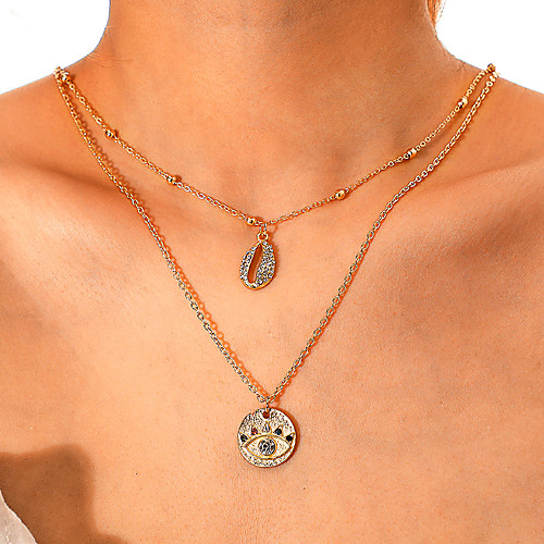 

Women's Necklace Friends European Romantic Casual / Sporty Sweet Chrome Gold 44 cm Necklace Jewelry 1pc For Street Festival