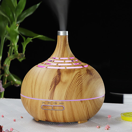 

Essential Oil Diffuser, 300ml Oil Diffuser with 7 Color Lights and 4 Timer, Aromatherapy Diffuser with Auto Shut-off Function, Cool Mist Humidifier BPA-Free for Bedroom Home