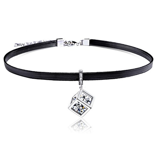 

Women's Necklace Friends European Romantic Casual / Sporty Sweet Chrome Black 40 cm Necklace Jewelry 1pc For Street Festival