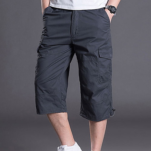 

Men's Basic Shorts / Bermuda shorts Pants - Solid Colored Army Green Khaki Black US32 / UK32 / EU40 US34 / UK34 / EU42 US36 / UK36 / EU44