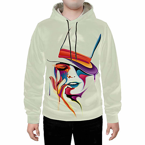 

Men's Basic Hoodie - 3D Rainbow US32 / UK32 / EU40