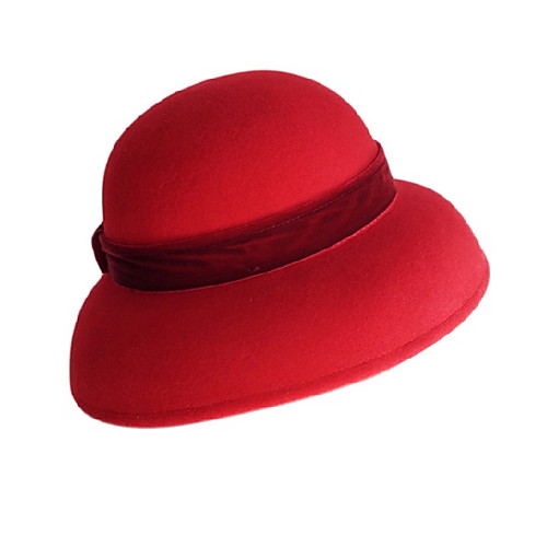 

Cotton Hats with Ruffle 1 Piece Party / Evening Headpiece