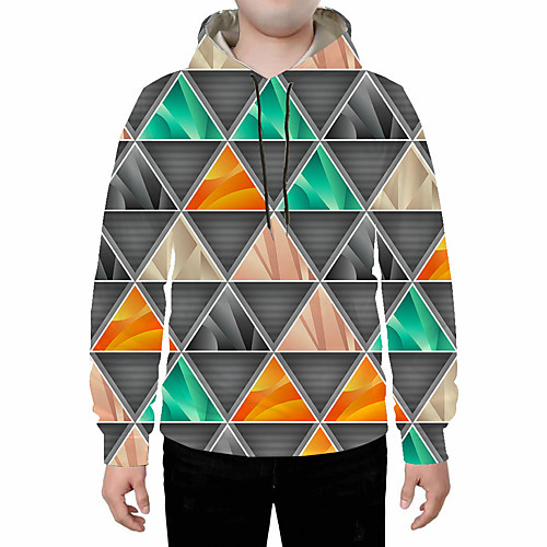 

Men's Basic Hoodie - 3D Rainbow US32 / UK32 / EU40