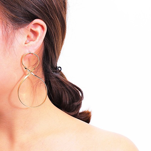 

Women's Earrings Holiday Wedding Birthday Romantic Earrings Jewelry Gold / Silver For Date Street Festival 1 Pair