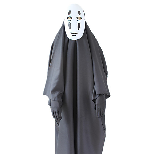 

Inspired by Spirited Away No Face man Anime Cosplay Costumes Japanese Cosplay Suits Coat Gloves Mask For Men's Women's