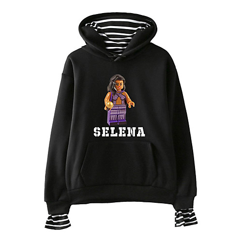 

Inspired by Cosplay Selena quintanilla Cosplay Costume Hoodie Pure Cotton Print Printing Hoodie For Men's / Women's