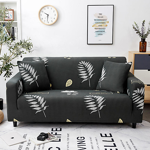 

2020 New Stylish Simplicity Print Sofa Cover Stretch Couch Slipcover Super Soft Fabric Retro Hot Sale Couch Cover (1 free pillowcase)