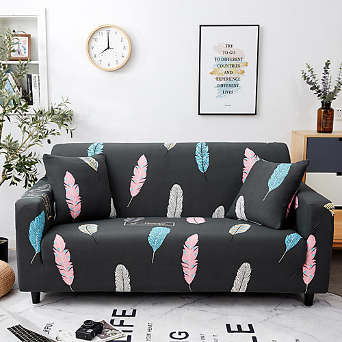 

2020 New Stylish Simplicity Print Sofa Cover Stretch Couch Slipcover Super Soft Fabric Retro Hot Sale Couch Cover (1 free pillowcase)