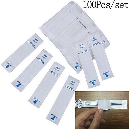 

100 Pack Digital Thermometer Probe Covers - Disposable Universal Electronic Oral Rectal Thermometer Covers