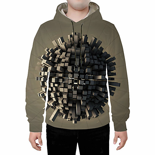 

Men's Basic Hoodie - 3D Rainbow US32 / UK32 / EU40