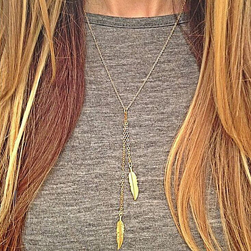 

Women's Pendant Necklace Necklace Friends European Romantic Casual / Sporty Sweet Chrome Gold Silver 45 cm Necklace Jewelry 1pc For Street Festival