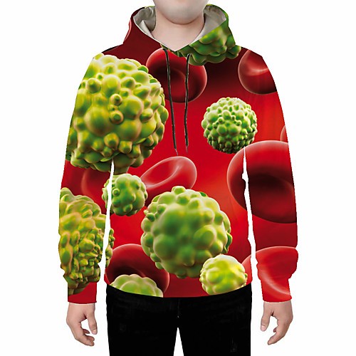 

Men's Basic Hoodie - 3D Rainbow US32 / UK32 / EU40