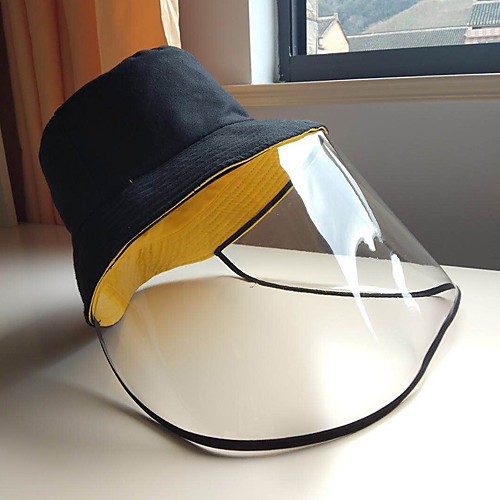 

Unisex Basic Cotton Polyester Sun Hat-Solid Colored Yellow Blushing Pink Black